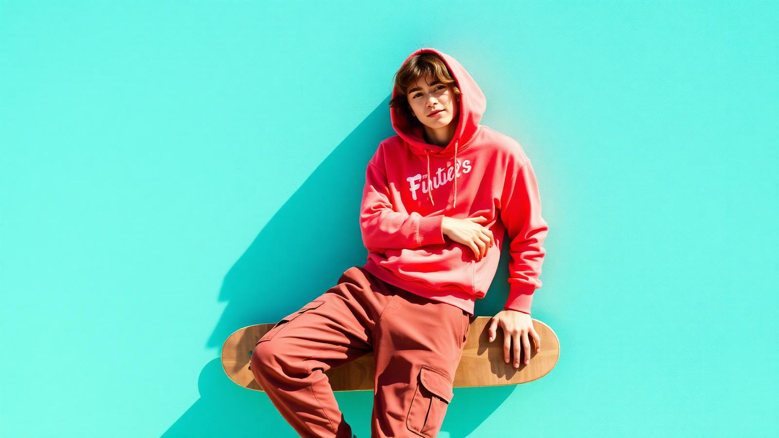 Coral Riot Hoodies